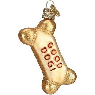 Old World Christmas Pet Accessories Glass bl?st ornamenter til juletr?hundekiks