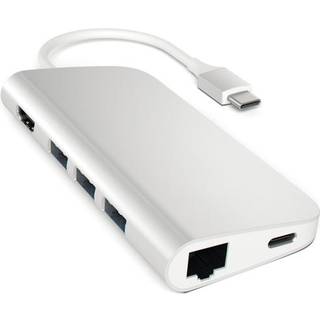 Satechi Satechi USB-C Multi-Port Adapter 4K, Space Grey ST-TCMAM