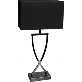 By Rydéns Omega bordlampe 52 cm messing-hvid