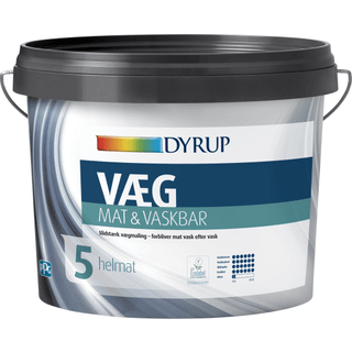 Dyrup væg 05 mat & vaskbar 4,5 base 30 2307-100-5