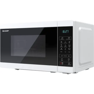 Sharp YC-MG02E-W - microwave oven with grill - freestanding - white