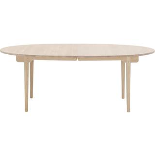 Carl Hansen - CH338, Oljad Valnöt, Med plats för 2 st iläggsskivor - Spiseborde - Hans J. Wegner - Træ farvet - Træ