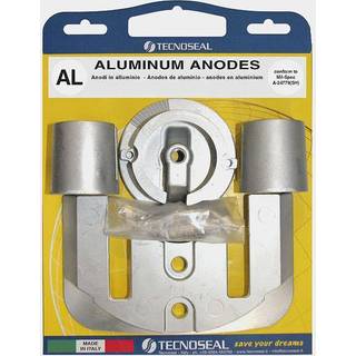 Aluminiumsanodekit Tecnoseal, til drev, passer Mercruiser Bravo One