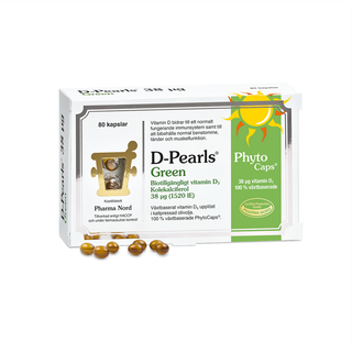 D-Pearls Phyto 38 µg - 80 kaps.