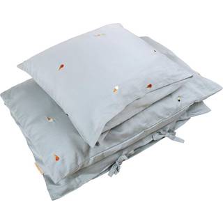 FILIBABBA Sengesæt 70x100 Tremmeseng, Pearl Blue