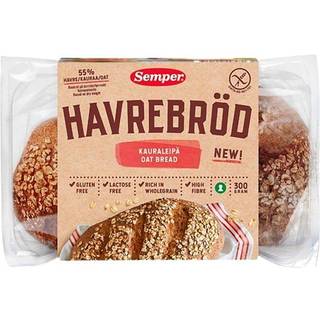 Semper Glutenfri Havrebrød (300 g)