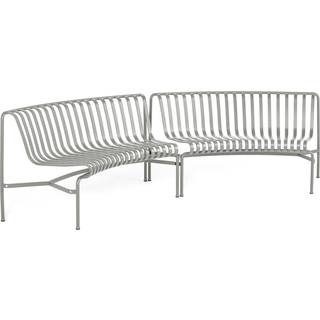 HAY Palissade Park Dining Bench In-In - Sky Grey