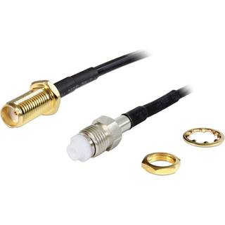 Delock - Antenne kabel - SMA han til FME han - 20 cm