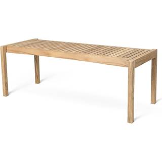 Carl Hansen - AH912 Bord/Bänk - Havebænke - Alfred Homann - Træ farvet - Træ
