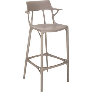Kartell A.I. Barstol H75 Grå