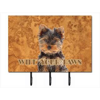 """" Caroline's Treasures KJ1223TH68 Yorkie Puppy/Yorkshire Terrier Tør dine poter snor eller nøgleholder stor flerfarvet """"