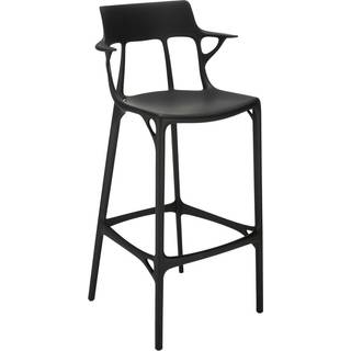 Kartell A.I. Barstol H75 Sort
