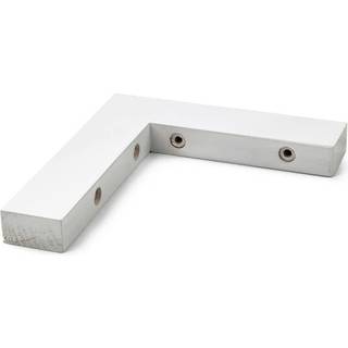 Habo 97 hyldeknægt, træ, hvid, 145 x 160 mm