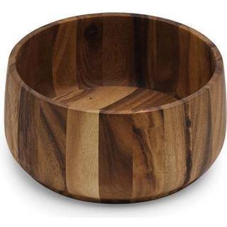 Ironwood Gourmet 28679 Fuit Acacia Wood Fruit Regular Tulip Salad Bowl