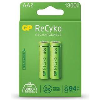 Batterier - Genopladelige - AA/R6 - 1300mAh - 2pak