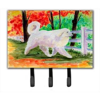 """" Caroline's Treasures SS8472TH68 GREAT PYRENEEES LEAMSH HOLDER ELLER KEY HOOK STOR MULTICOLOR """"