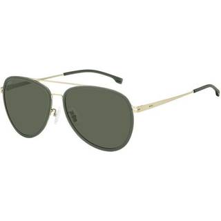 BOSS Boss 1466/F/SK Asian Fit AOZ/QT 61 Solbriller Mænd Grøn - Matte Green - 61mm