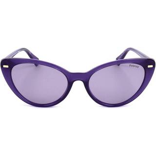 Polaroid PLD 4109/S B3V/KL 52 Solbriller Kvinder Purple - Transparent Violet - 52mm