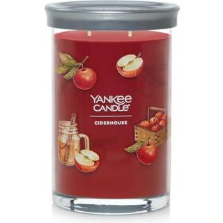 Yankee Candle Ciderhouse Duftende signatur 20 oz Stor tumbler 2-wick stearinlys over 60 timers forbr?ndingstid