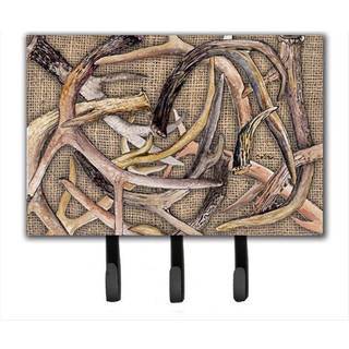 """" Caroline's Treasures 8732th68 hjortehorn snor eller nøgleholder stor flerfarvet """"