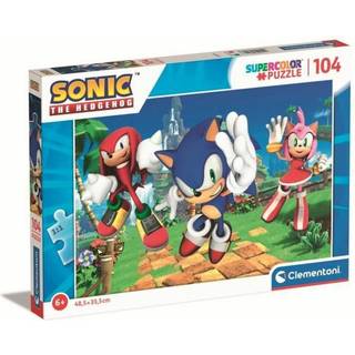 Clementoni Sonic puslespil 104 brikker