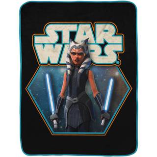 Jay Franco Star Wars The Clone Wars Klar Kast T?ppe - M?l 46 x 60 tommer b?rn Senget?j - Fade Resistant Super Soft Fleece