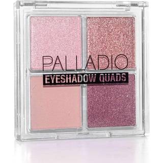 Palladio øjenskygge quads fløjlsagtig pigmenteret blandbar mat metallisk & skimmer finish cremet formel firevej quad øjenskygge palet talkfri (gi