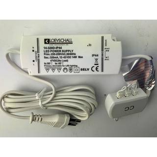 Id-led driver 320ma 4,5-15w dæmpbar