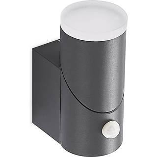Lindby Aspyn udendørs LED-væglampe, 1 lyskilde, sensor
