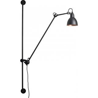 Lampe Gras - Væglampe - 214-R - Sort/Sort Kobber - DCW éditions Paris