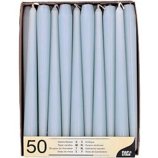 50 stk. Lavendel Stearinlys 25 cm – Skab en drømmende atmosfære til enhver fest