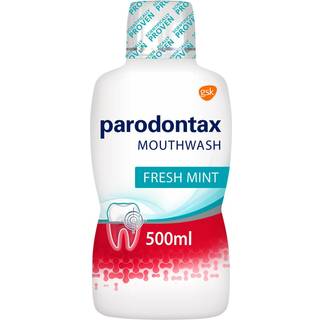 Parodontax Daily Gum Care Fresh Mint Mundskyl Til komplet beskyttelse af tænder Fresh Mint 500 ml - 500 ml