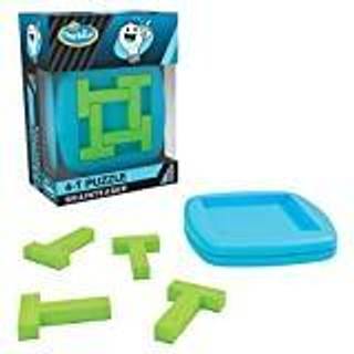 Thinkfun Pocket Brainteasers 4 -T Puzzle STEM Toy and Logic Game för pojkar och flickor i åldern 8 och uppåt - en liten brainteaser det är mycket