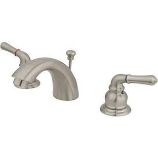 Kingston Brass GKB958 Mini-Widespread Badeværelse Faucet Børstet nikkel