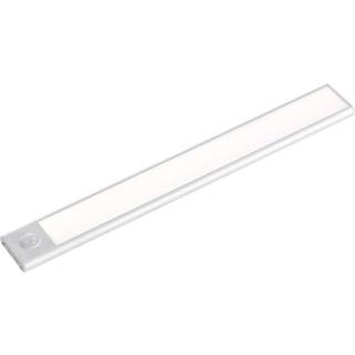 2W LED Skabslampe - PIR Sensor, 3000K, Sølv, IP20 - Kulør : Varm