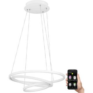 EGLO connect.z LOBINERO-Z LED pendel, Ø57 cm, hvid