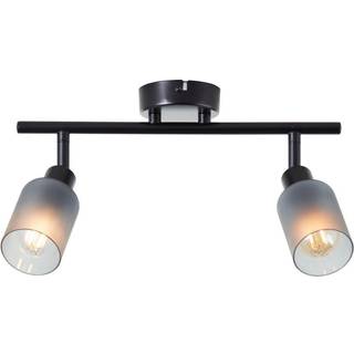 Vægspot Loralie Sort/Røgfarvet L.39,5 cm