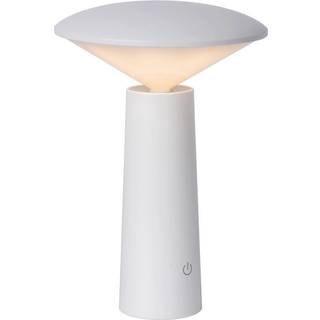 Jive udendørs LED-bordlampe, batteri, dæmpes, hvid