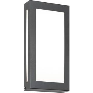 Aqua Rain Mini LED-væglampe, sensor, antracit