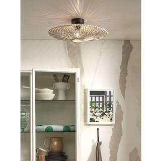 GOOD & MOJO Zanzibar loftlampe, Ø55cm, hvid