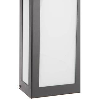 Aqua Rain udendørs LED-væglampe, sensor, antracit