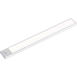 2.5W LED Skabslys - med PIR Sensor, 3000K, Sølv, Hus, IP20 - Kulør : Varm