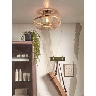 Good &amp; Mojo Hokkaido loftlampe, Ø 38 cm, naturlig