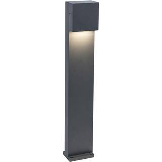 LUTEC GEMINI XF udendørs LED bedlampe, down, H65 cm, IP54, mørk grå