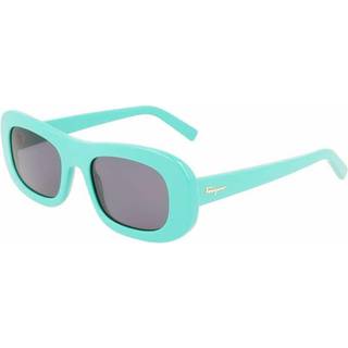 Salvatore Ferragamo SF 1046S 300 51 Solbriller Mænd Blue - Turquoise Blue - 51mm
