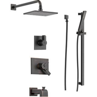 Delta Faucet 50570-RB væg albue firkantet venetiansk bronze 1,06 x 2,13 x 1,06 tommer