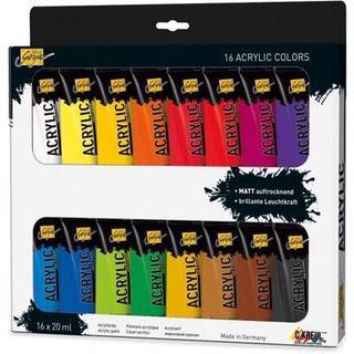 Kreul 84172 Sæt med akrylmaling 16 x 20 ml