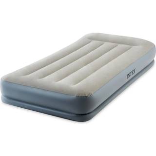 Intex Twin Pillow Rest luftmadras med indbygget pumpe - 191x99 cm