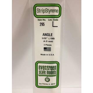 Evergreen 295 - Angle (.156) 4x350 mm (3)