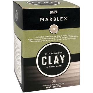 AMACO AMA47340B MARBLEX SELVHARDING CLAY GREY 25 LBS.